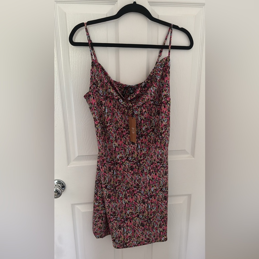 Vero Moda Floral Spaghetti Strap Slip Dress sz Small